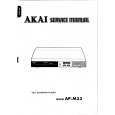 AKAI APM33 Instrukcja Serwisowa