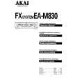 AKAI E-AM830 Instrukcja Obsługi