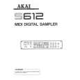 AKAI S612 Instrukcja Obsługi