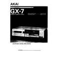 AKAI GX-7 Instrukcja Obsługi