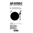 AKAI APD210/C Instrukcja Obsługi