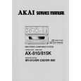 AKAI AX-810 Instrukcja Serwisowa