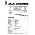 AKAI CD-27 Instrukcja Serwisowa
