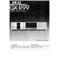 AKAI GX-R99 Instrukcja Obsługi