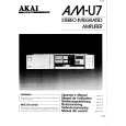 AKAI AMU-U7 Instrukcja Obsługi
