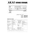 AKAI CD79 Instrukcja Serwisowa