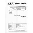 AKAI CD-M630 Instrukcja Serwisowa