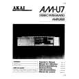 AKAI AM-U7 Instrukcja Obsługi
