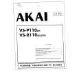 AKAI VSR110 Instrukcja Serwisowa