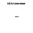 AKAI M8 Instrukcja Serwisowa