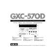 AKAI GXC-570D Instrukcja Obsługi