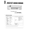 AKAI AP-M600 Instrukcja Serwisowa
