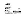 AKAI CD-37 Instrukcja Obsługi