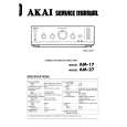 AKAI AM-17 Instrukcja Serwisowa