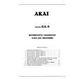 AKAI GX9 Instrukcja Serwisowa