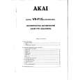 AKAI VSF12EA/EO/EDG Instrukcja Serwisowa
