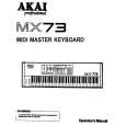 AKAI MX73 Instrukcja Obsługi