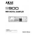 AKAI S900 Instrukcja Obsługi